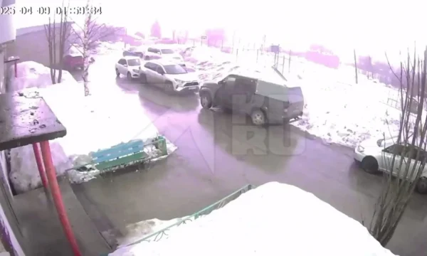 В Кизеле прогремела первая в этом году гроза