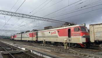 В городе Кизел на улице Привокзальная произошло задымление высоковольтного кабеля