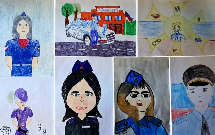 Общественники и полицейские подвели итоги конкурса детского рисунка «Мои родители работают в полиции Общественники и полицейские подвели итоги конкурса детского рисунка «Мои родители работают в полиции